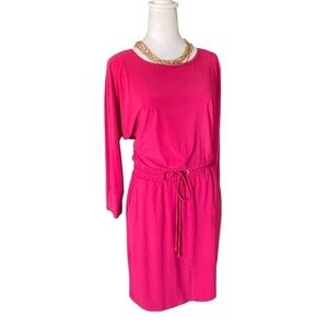 Soho Apparel Ltd. Deep Pink Dress Size Small